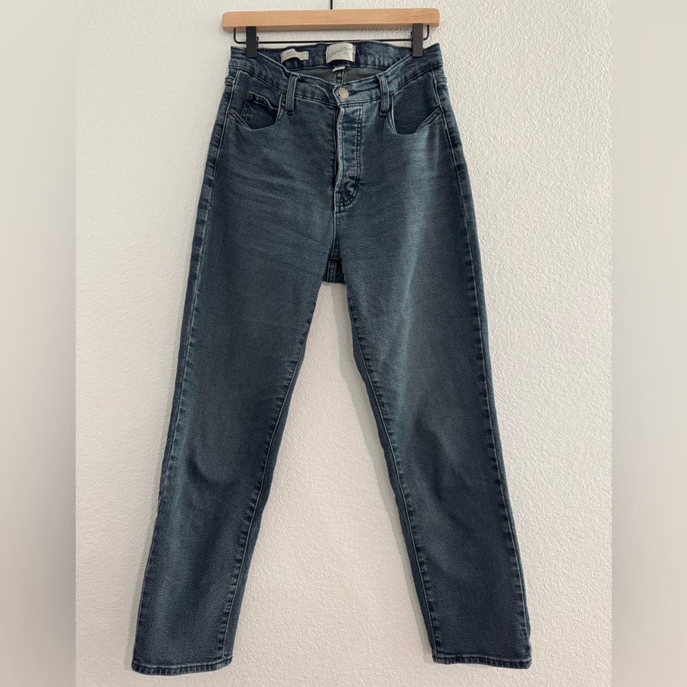 Universal Thread Indigo Dark Blue Denim Jeans - image 1